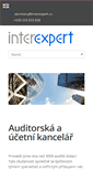 Mobile Screenshot of interexpert.cz